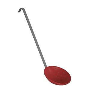 Lost Creek Plastic Handle Bar Ice Skimmer Ice Fishing Accessory - Red