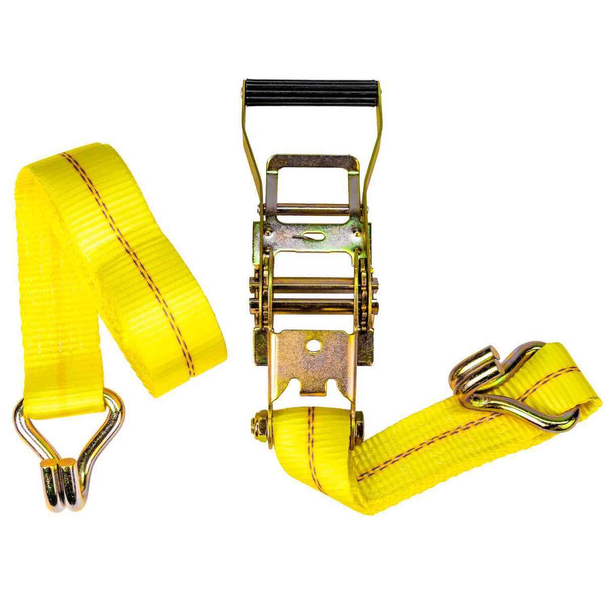 Lost Creek Ratchet Tie Down with J Hooks - 15ft - Yellow Lost Creek Ratchet Tie Down with J Hooks - 15ft - Yellow