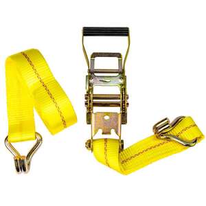 Lost Creek Ratchet Tie Down with J Hooks - 15ft