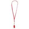 Lost Creek Safety Whistle - Red - Red