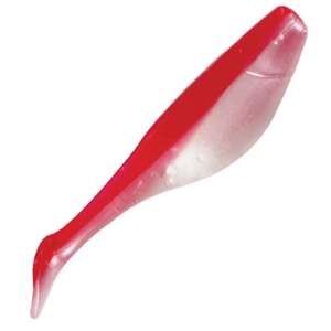 Lost Creek Shad Paddle Tail Soft Swimbait - Highlight Red Pearl, 3in
