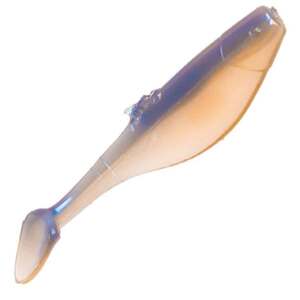 Lost Creek Shad Paddle Tail Soft Swimbait - Pro Blue, 3in