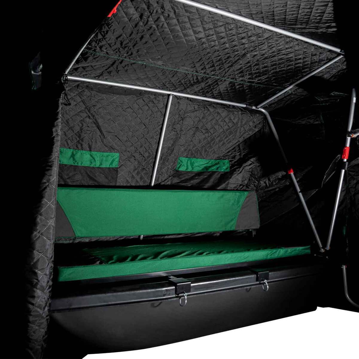 Lost Creek Thermal 2 Man Flip Ice Fishing Shelter - Green Lost Creek Thermal 2 Man Flip Ice Fishing Shelter - Green