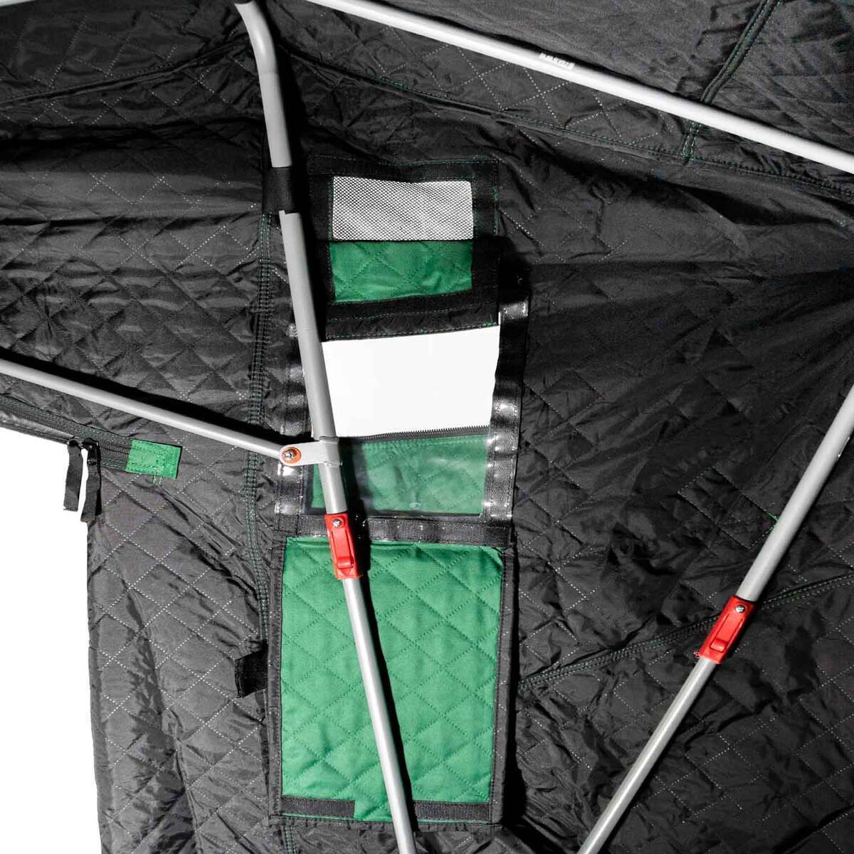Lost Creek Thermal 2 Man Flip Ice Fishing Shelter - Green Lost Creek Thermal 2 Man Flip Ice Fishing Shelter - Green