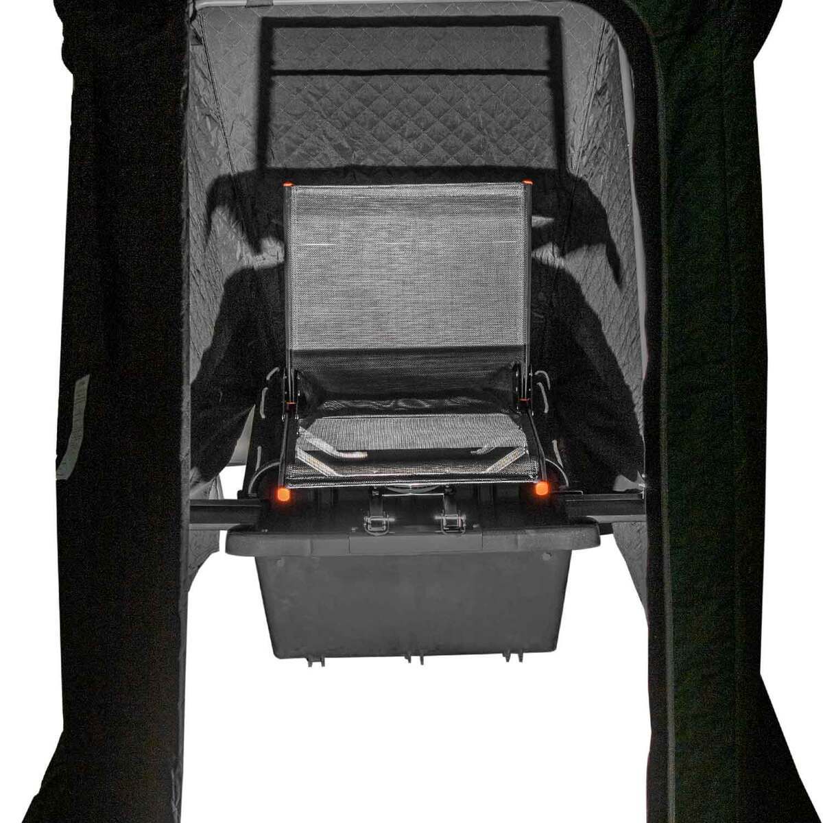 Lost Creek Thermal One Man Flip Ice Fishing Shelter - Green/Black Lost Creek Thermal One Man Flip Ice Fishing Shelter - Green/Black