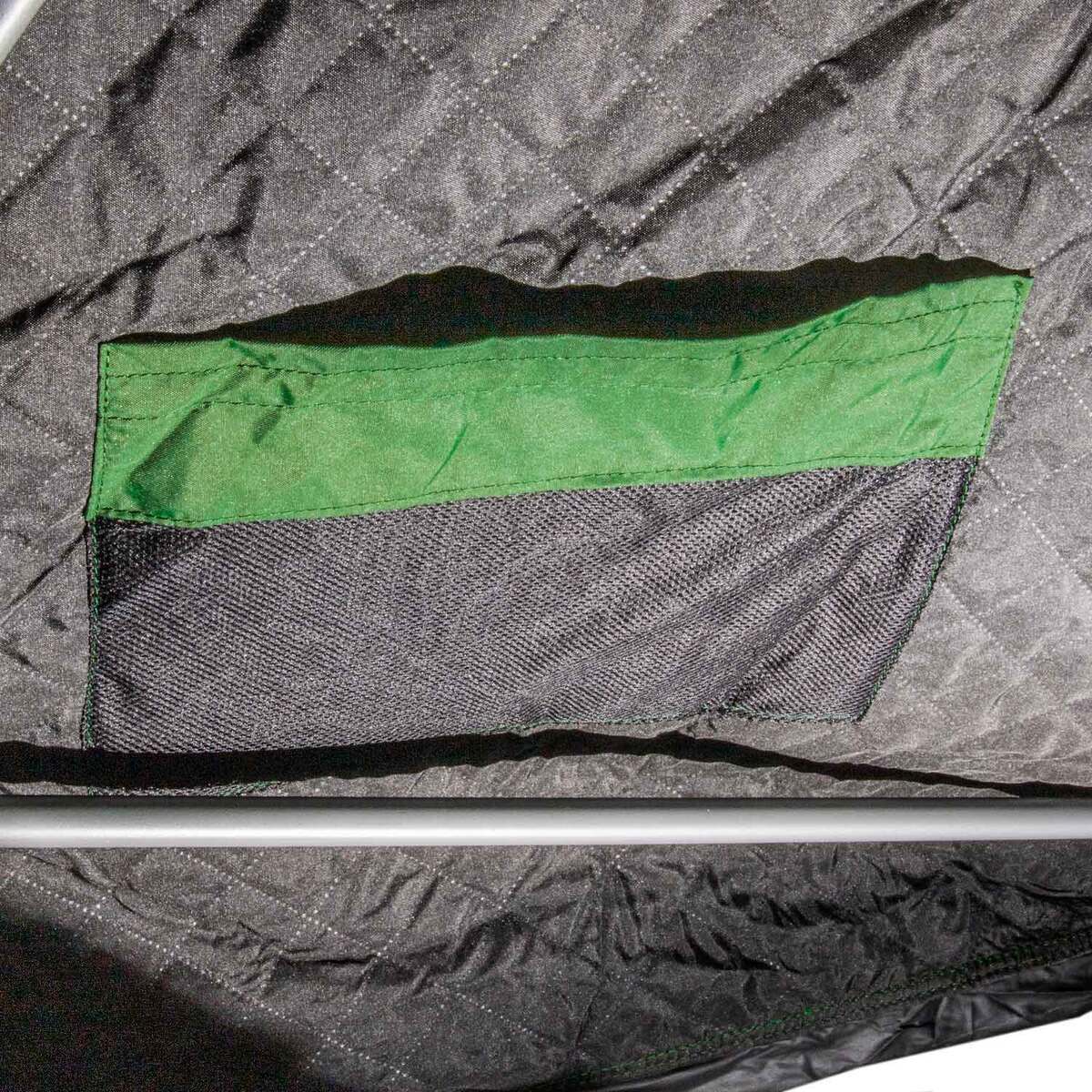 Lost Creek Thermal One Man Flip Ice Fishing Shelter - Green/Black Lost Creek Thermal One Man Flip Ice Fishing Shelter - Green/Black