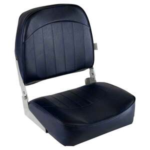 Wise Promotional Low Back Fishing Seat Boat Seat - Navy