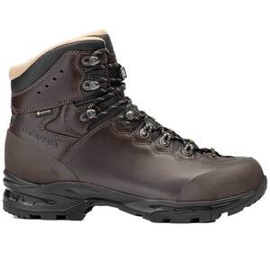Lowa Men's Camino GTX FG Uninsulated Waterproof Hiking Boots - Dark Brown - 12