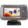 Lowrance HOOK² 4x Fish Finder with Bullet Skimmer Transducer
