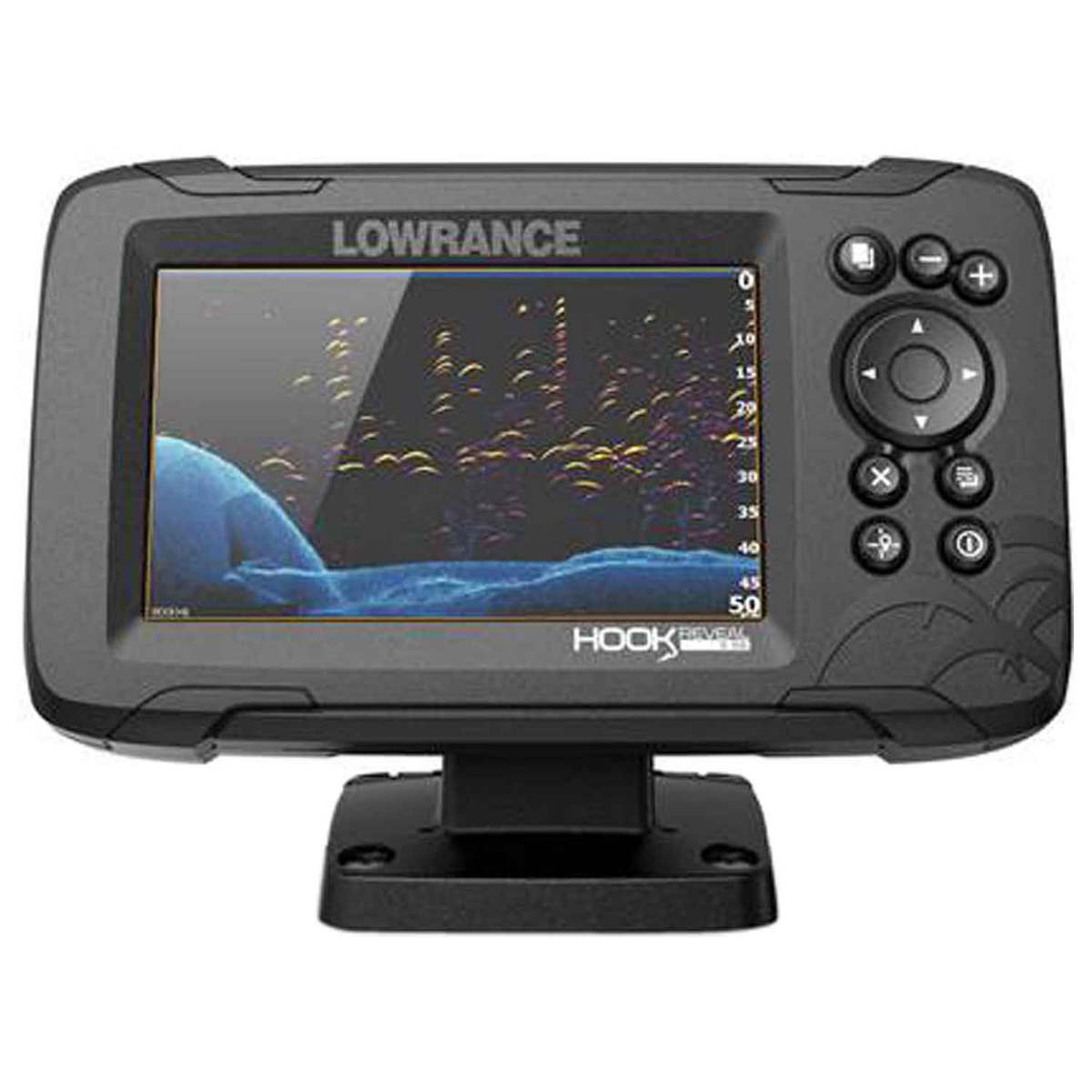 Lowrance HOOK Reveal 5 SplitShot Fish Finder - CHIRP, DownScan, US Inland Charts Lowrance HOOK Reveal 5 SplitShot Fish Finder - CHIRP, DownScan, US Inland Charts