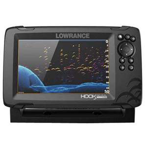 Lowrance HOOK Reveal 7X SplitShot Fish Finder - CHIRP, DownScan, GPS Plotter