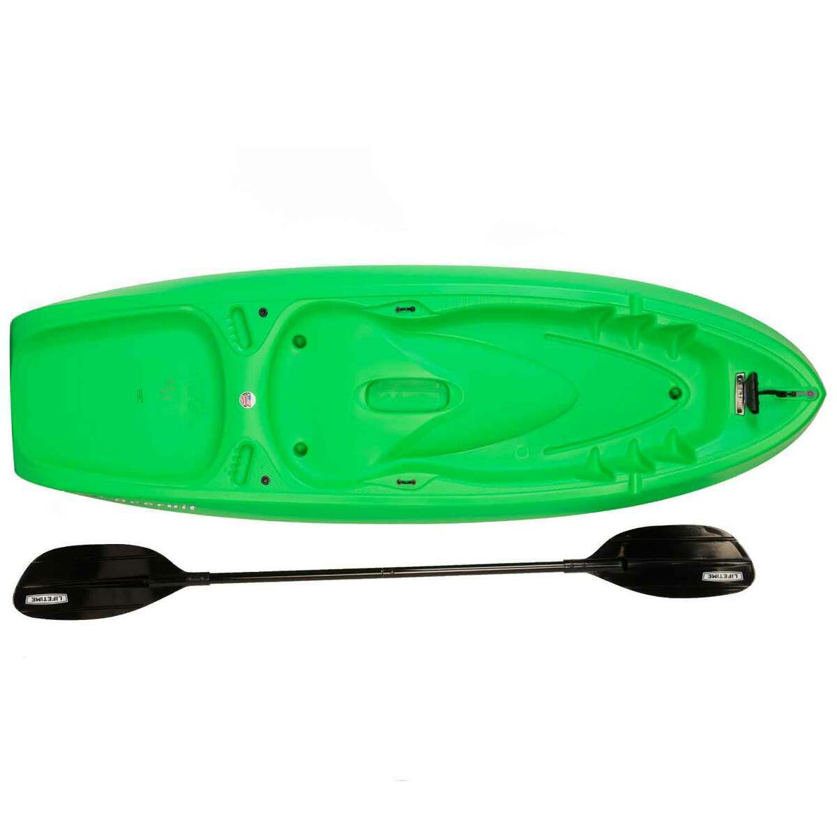 Lifetime Recruit with Paddle Youth Sit-On-Top Kayak - 6.5ft Spring Green - Spring Green Youth Lifetime Recruit with Paddle Youth Sit-On-Top Kayak - 6.5ft Spring Green - Spring Green Youth