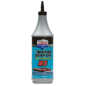 Lucas Oil M8 Marine Gear Oil - Quart