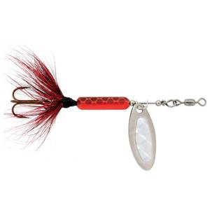 Luhr Jensen Bang Tail Inline Spinner - Chartreuse/Fire Scale, 1/4oz