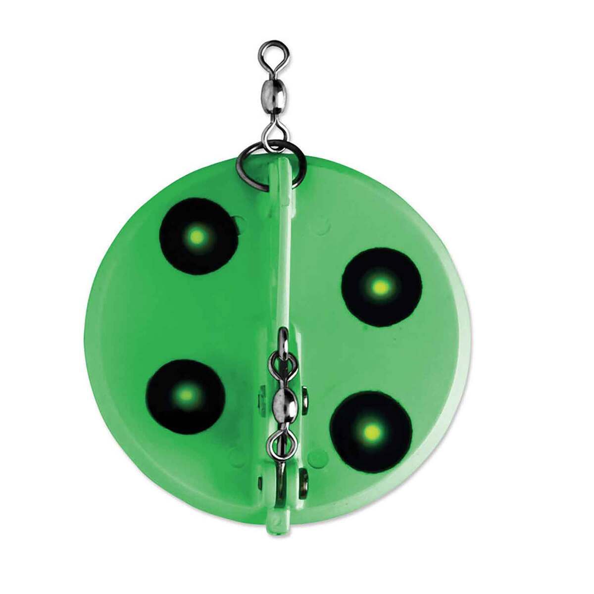 Luhr Jensen Dipsy Diver - Chartreuse UV Fishing Planer With O-Ring