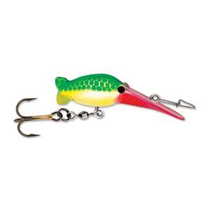 Luhr Jensen Hot Shot Trolling Lure - Gold/Green Pirate, 1/4oz, 2-11/16in, 6-10ft