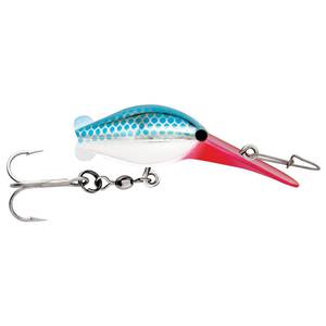 Luhr Jensen Hot Shot Trolling Lure - Silver/Blue Pirate, 1/4oz, 2-11/16in, 6-10ft