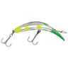 Luhr Jensen Kwikfish X-Treme Rattle K15 Trolling Lure - Green Chartreuse Dual Dots, 5in - Green Chartreuse Dual Dots 2/0