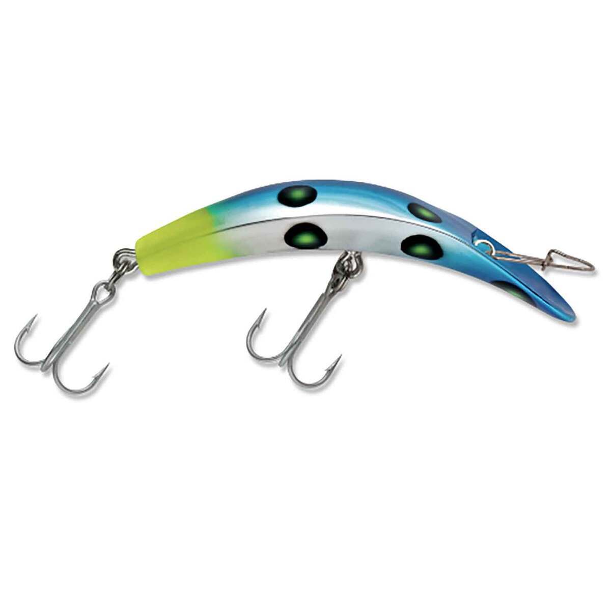 Kwikfish Luhr Jensen Kwikfish X-Treme Rattle K14 Trolling Lure - Blue/Chartreuse ...