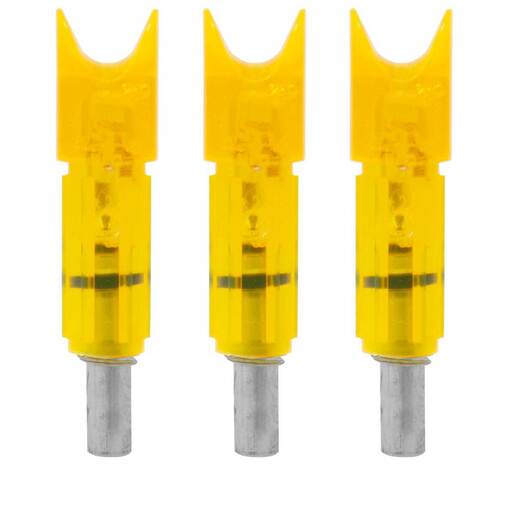Lumenok ECC Crescent Lighted Crossbow Nocks – Orange
