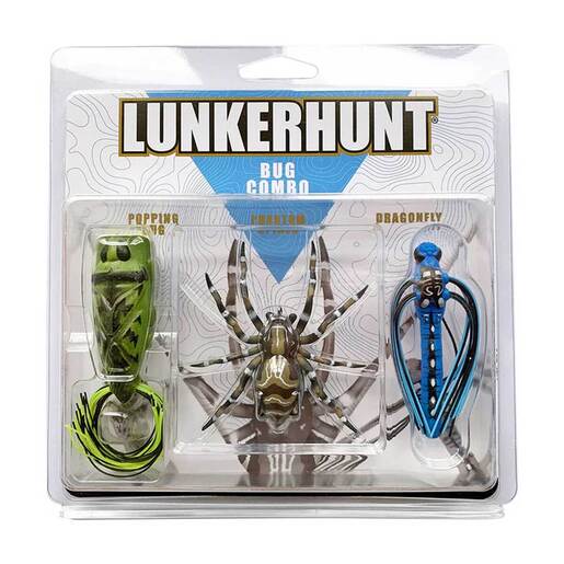 Lunkerhunt Bug Combo-Assortment Topwater Bait