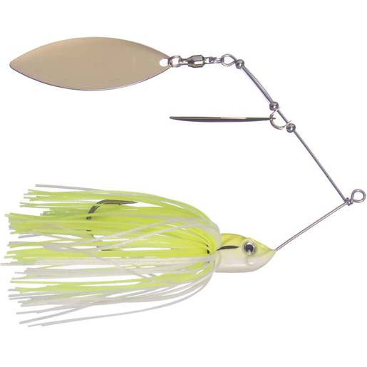 Eagle Claw 129-2 2-Way Spinner Fishing Lures – Gold Blades, 4-Piece Pack | Great For Walleye & Trout | Made In USA