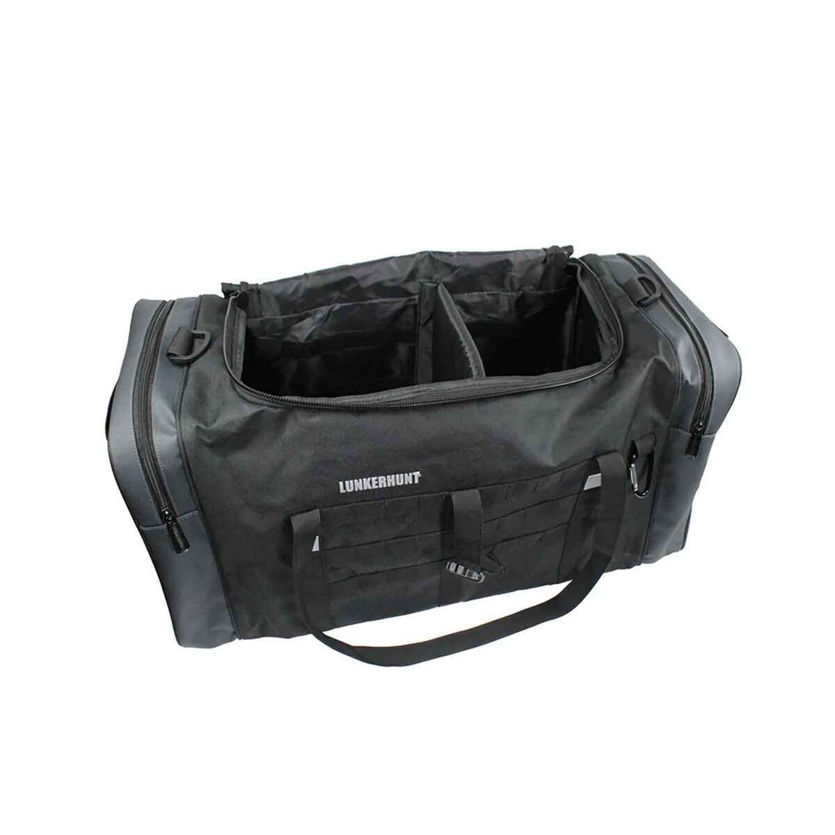 Lunkerhunt LTS Duffel Bag Soft Tackle Bag - Grey - Grey Lunkerhunt LTS Duffel Bag Soft Tackle Bag - Grey - Grey