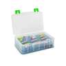 Lure Lock Deep Box w/Trays Utility Tackle Box - Clear, Deep, 2 Trays - Clear, Green
