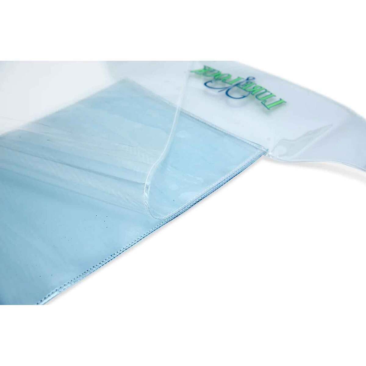 Lure Lock Roll-Up Bag Tackle Wrap - Clear, 28in x 10in - Clear Lure Lock Roll-Up Bag Tackle Wrap - Clear, 28in x 10in - Clear