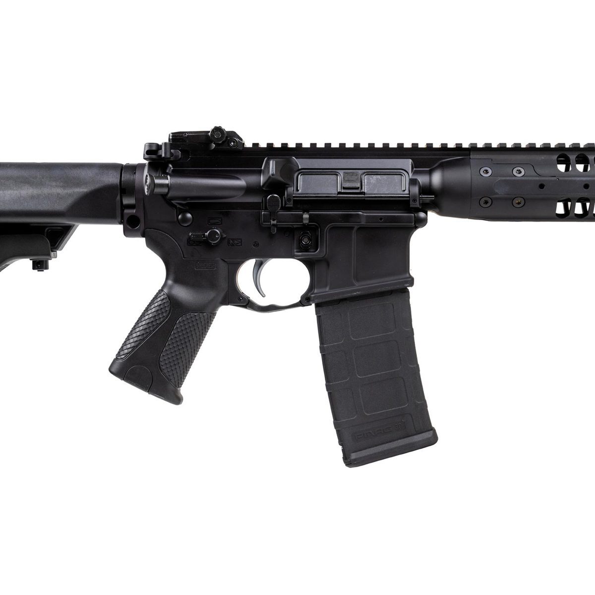 LWRC IC-A5 5.56mm NATO 16.1in Black Semi Automatic Modern Sporting Rifle - 30+1 Rounds - Black LWRC IC-A5 5.56mm NATO 16.1in Black Semi Automatic Modern Sporting Rifle - 30+1 Rounds - Black