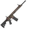 LWRC IC-A5 5.56mm NATO 16.1in Patriot Brown Cerakote Semi Automatic Modern Sporting Rifle - 30+1 Rounds - Brown