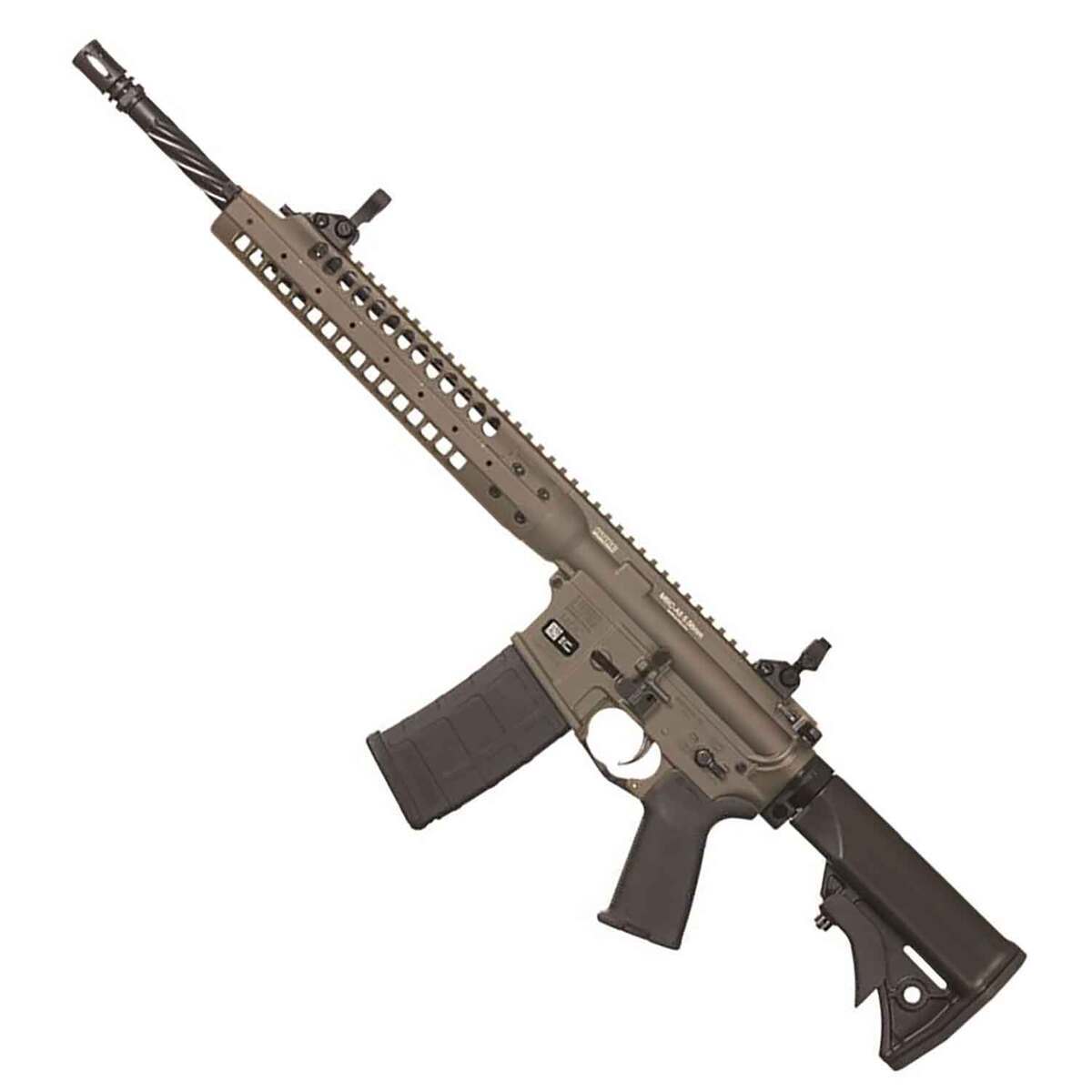 Iwrc Rifle LWRC IC-A5 5.56mm NATO 16in Tungsten Gray Cerakote Semi Automatic ...