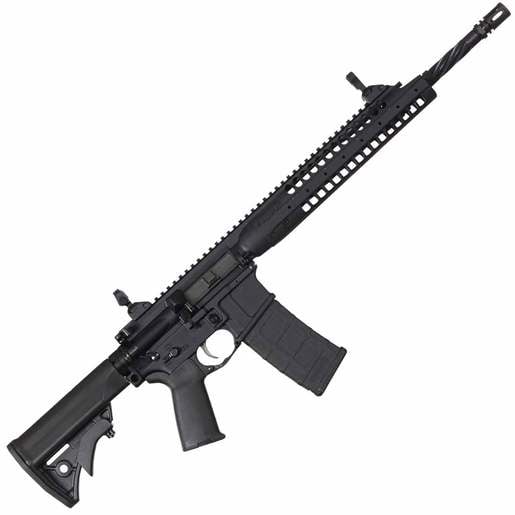 LWRC IC-A5 5.56mm NATO 16.1in Black Anodized Semi Automatic Modern Sporting Rifle - 30+1 Rounds - Black image