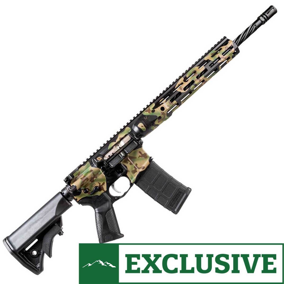 Iwrc Rifle LWRC IC DI 5.56mm NATO 16.1in Black Cerakote Semi Automatic Modern ...