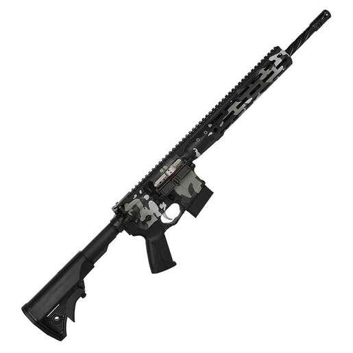 LWRC IC-DI 5.56mm NATO 16in Black Multi Camo Cerakote Semi Automatic Modern Sporting Rifle - 10+1 Rounds - Camo image