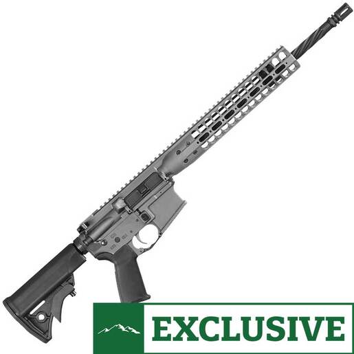 Lwrc LWRC IC-DI E-Series 5.56mm NATO 16.1in Tungsten Gray Cerakote Semi Automatic Modern Sporting Rifle - 10+1 Rounds