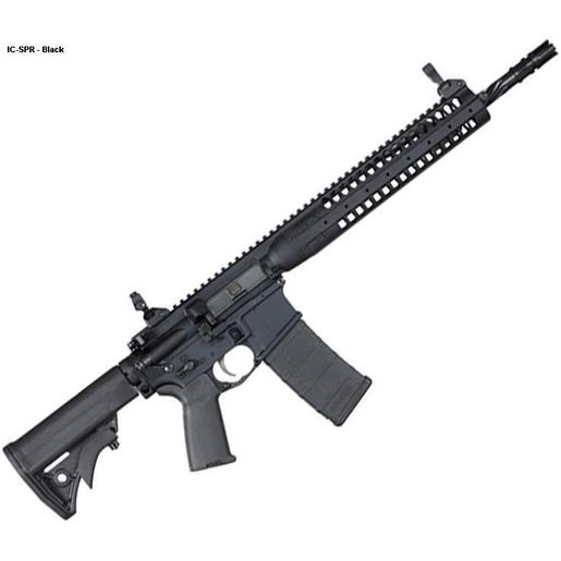 LWRC IC-SPR 5.56mm NATO 16in Black Anodized Semi Automatic Modern Sporting Rifle - 30+1 Rounds - Black image