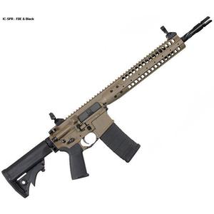 LWRC IC-SPR 5.56mm NATO 16in Flat Dark Earth Cerakote Semi Automatic Modern Sporting Rifle - 30+1 Rounds
