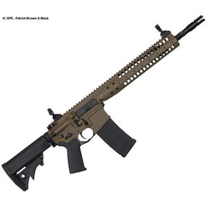 LWRC IC-SPR 5.56mm NATO 16in Patriot Brown Cerakote Semi Automatic Modern Sporting Rifle - 30+1 Rounds