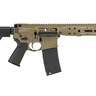 LWRC Individual Carbine 5.56mm NATO 16.1in Flat Dark Earth Anodized Semi Automatic Modern Sporting Rifle - 30+1 Rounds - Tan