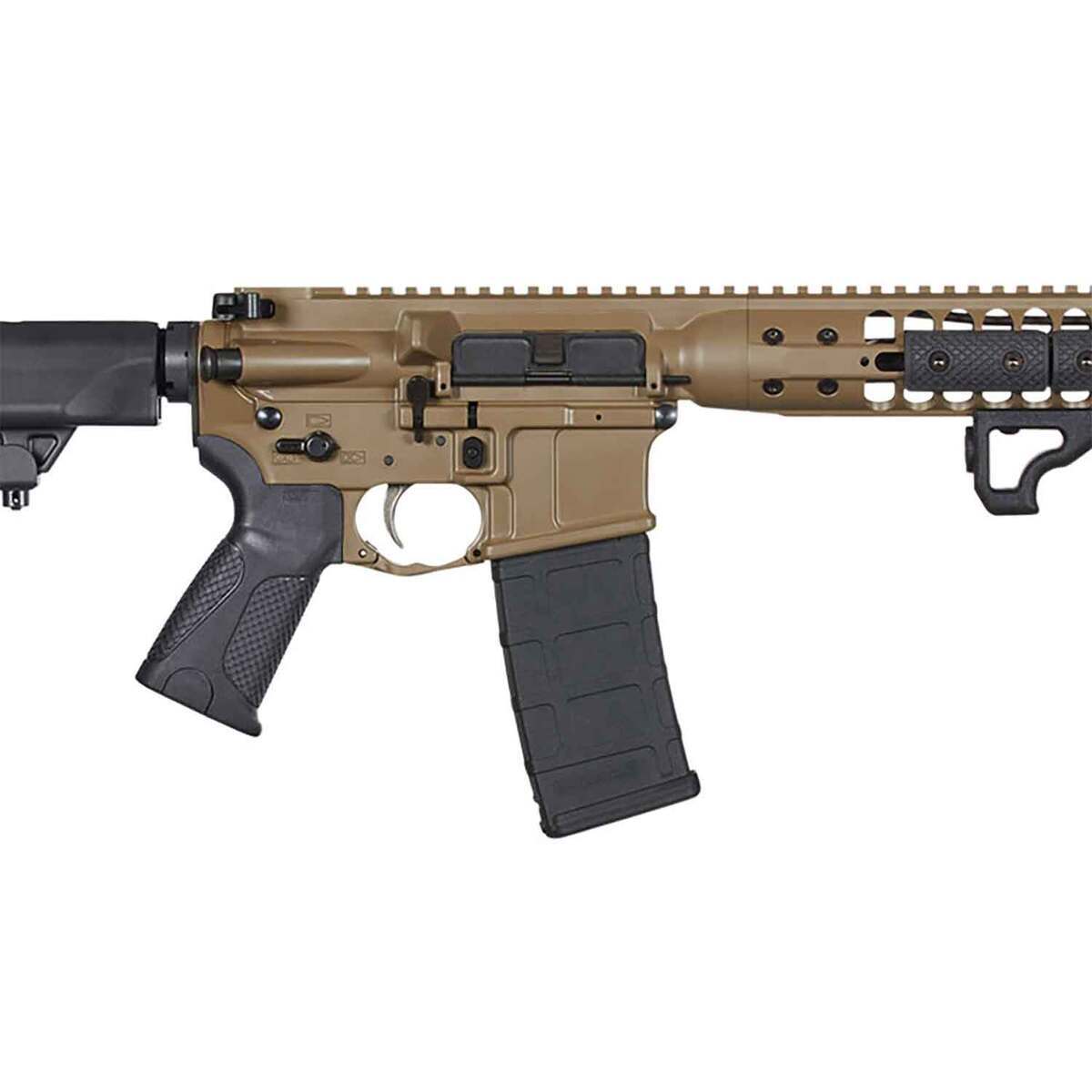 LWRC Individual Carbine 5.56mm NATO 16.1in Flat Dark Earth Anodized Semi Automatic Modern Sporting Rifle - 30+1 Rounds - Tan LWRC Individual Carbine 5.56mm NATO 16.1in Flat Dark Earth Anodized Semi Automatic Modern Sporting Rifle - 30+1 Rounds - Tan