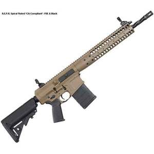 LWRC REPR 308 Winchester 16in FDE Cerakote Semi Automatic Modern Sporting Rifle - 10+1 Rounds
