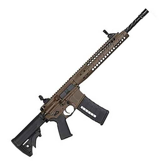 LWRC SIX8-A5 6.8mm Remington SPC 16in Patriot Brown Cerakote Semi Automatic Modern Sporting Rifle - 30+1 Rounds - Brown image