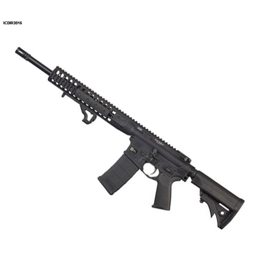 LWRC LWRCI Direct Impingement 300 AAC Blackout 16.1in Black Anodized Semi Automatic Modern Sporting Rifle - 30+1 Rounds - Black image