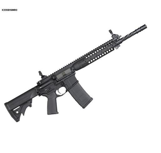 LWRCI Individual 223 Remington 16in Black/Blued Semi Automatic Modern Sporting Rifle - 30+1 Rounds - Black image