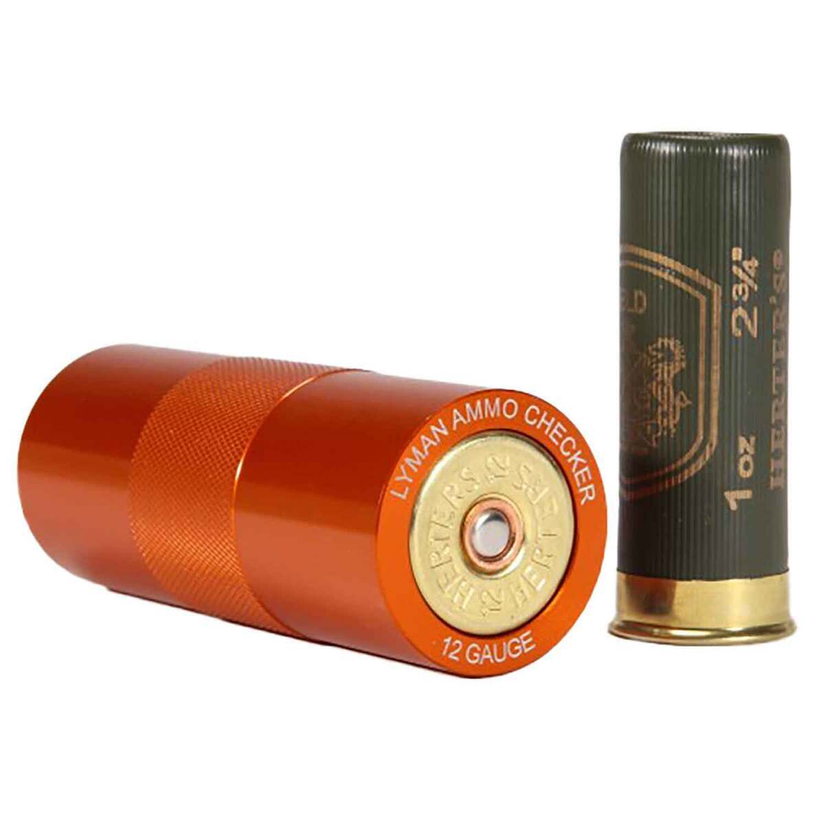 Lyman 12 Gauge Single Caliber Ammo Checker - Orange Lyman 12 Gauge Single Caliber Ammo Checker - Orange