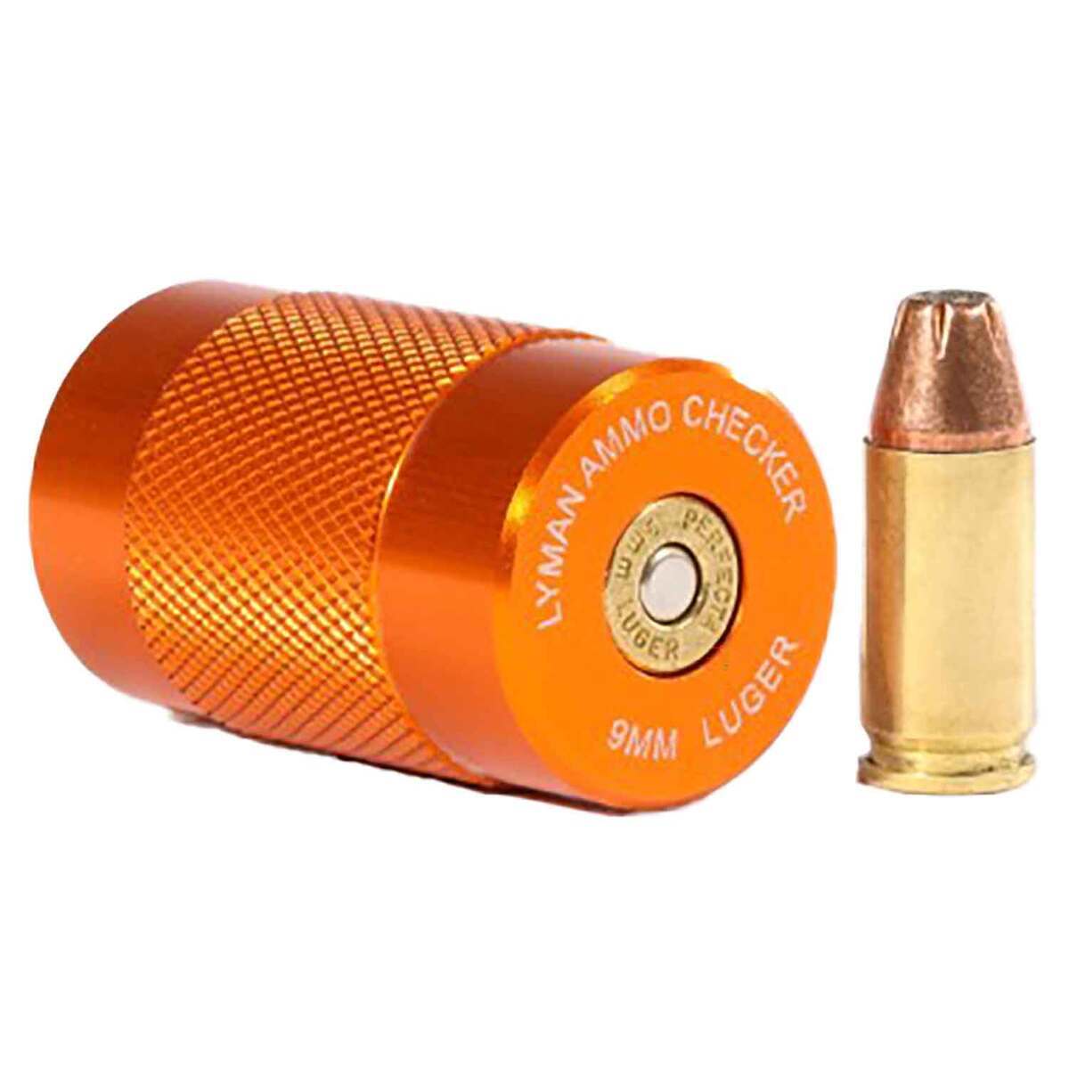 Lyman 9mm Luger Single Caliber Ammo Checker - Orange Lyman 9mm Luger Single Caliber Ammo Checker - Orange