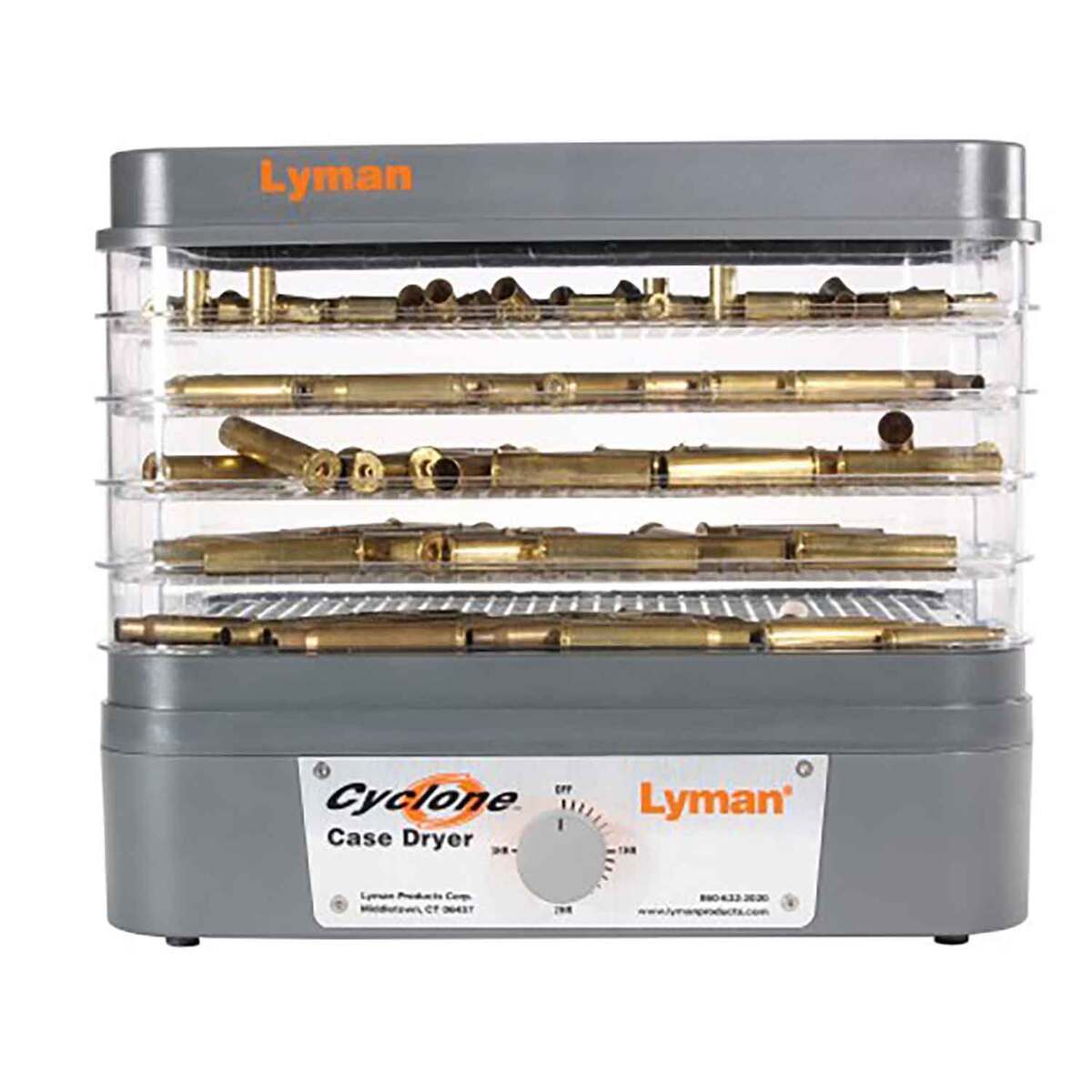 Lyman Cyclone Case Dryer 115V - Gray Lyman Cyclone Case Dryer 115V - Gray