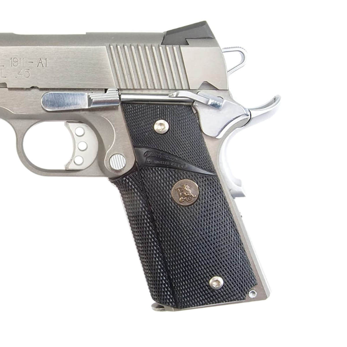 Lyman Signature Colt 1911 Combat Style Grip - Black Lyman Signature Colt 1911 Combat Style Grip - Black