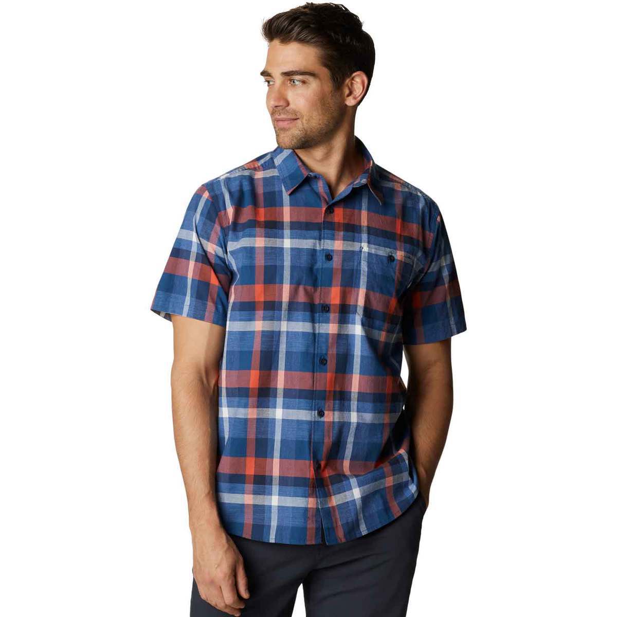 Mountain Hardwear Men's Big Cottonwood Short Sleeve Casual Shirt ...